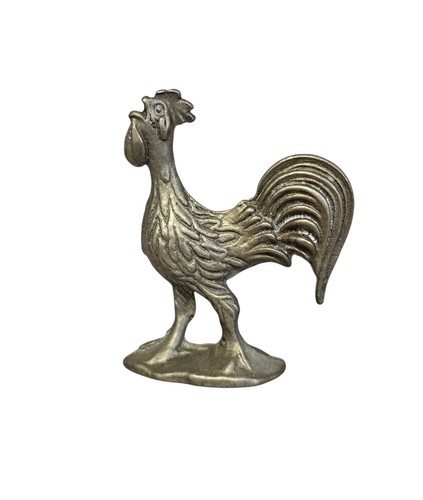 Small brass metal - small, cockerel