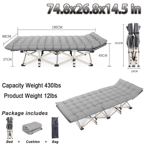 Folding bed guest - guest, portable
