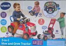 V Tech 3in1 Mow And Grow Ride