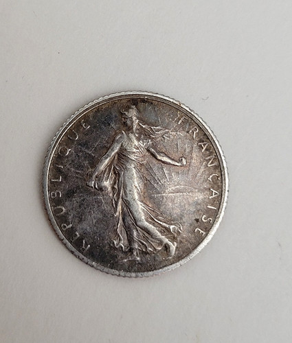 1916 french silver franc - 1916,