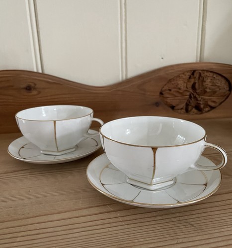 Bone china cups - china, by