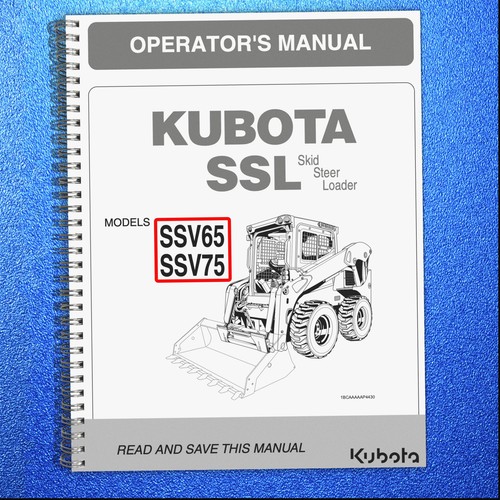 Kubota skid steer loader ssv65 - loader,
