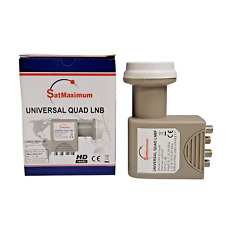 Universal Quad LNB 0.1dB FTA Linear HD Ready Satellite Dish 4-Port Receiver