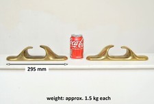 2x brass boat yacht mooring