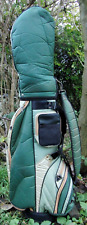 Vintage 3 Division Mizuno Cart Carry Golf Clubs Bag