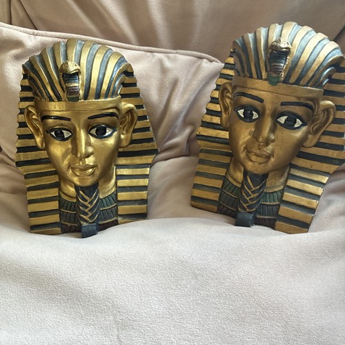 Pair tutankhamun bookends - pair,