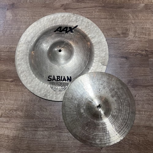 Sabian aax and paiste - and,