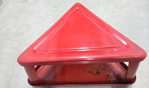 Vintage red triangular rolling - vintage,