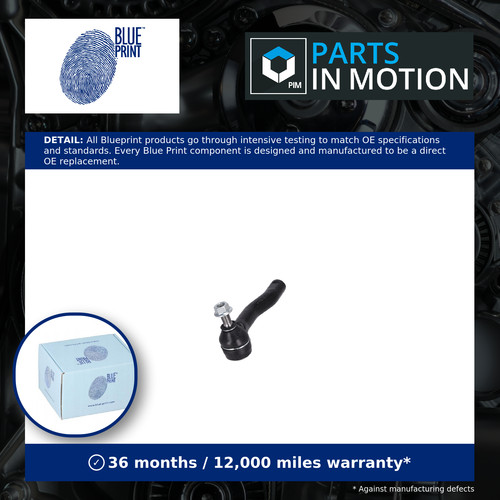 Tie track rod - track, left