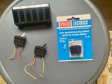 OO/N Gauge~PECO PL-27 Switch Console & 3 PL-26 Passing Contact Switches~1 New