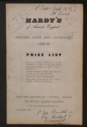 Angler guide and - angler's,