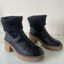River Island Black Chunky Sock