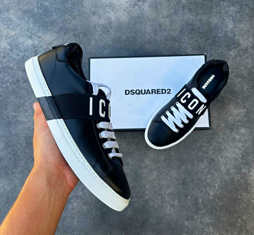 Dsquared2 icon black white - dsquared2, black/white