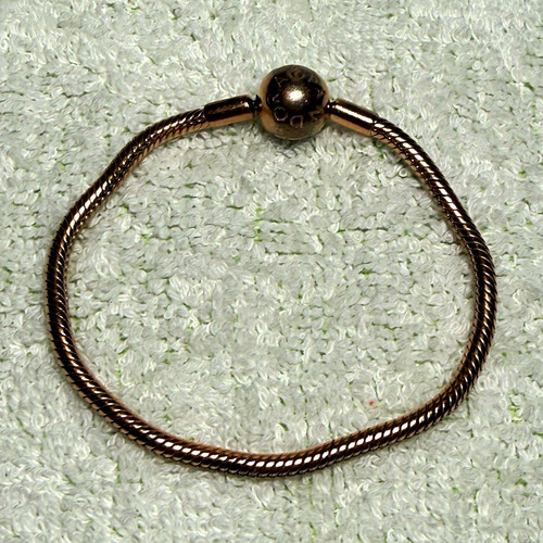Pandora rose gold - plated, snake