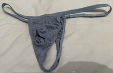 Men's Stretch Blue Nylon Pouch