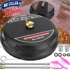 15" Power Pressure Washer Nozzle Patio Surface Cleaner Attachment 4000PSI UK