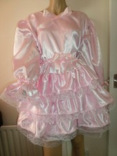Adult baby sissy - sissy, satin