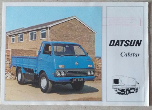 Datsun cabstar model pick - cabstar, pick-up