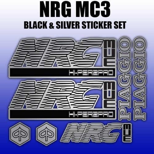 Piaggio nrg mc3 decals - decals, /