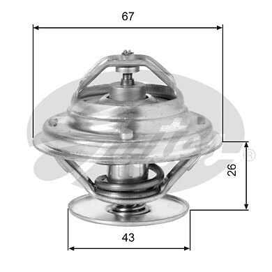Gates th05586g1 thermostat - gates,