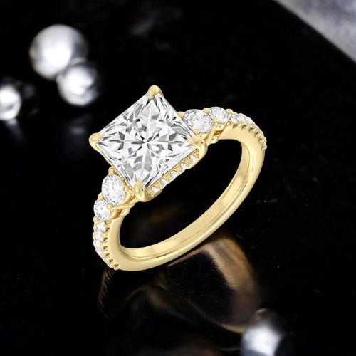 Wedding diamond ring lab grown - diamond,