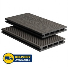 Anthracite composite decking - anthracite,