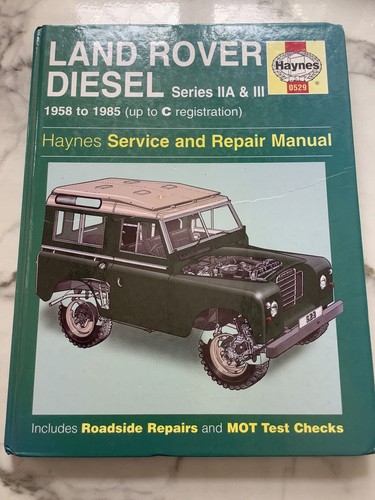 Haynes land rover diesel - land,