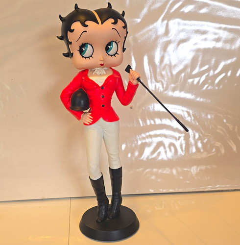 Betty boop equestrian figurine - betty,