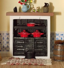 The Dolls House Emporium, Large Kitchen Range, Dolls House Furniture, 1:12 Scale