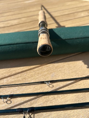 Snowbee deep blue fly rod - fly,