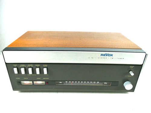 Revox a76 stereo tuner - a76,
