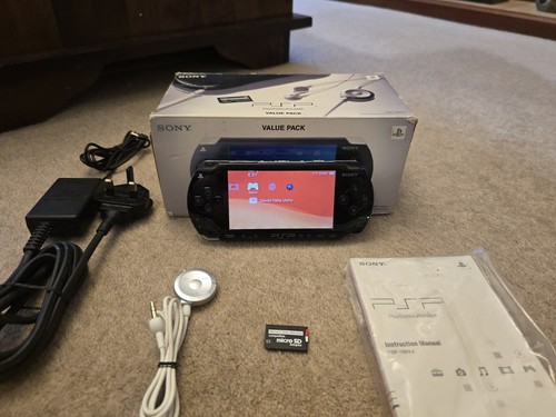 Sony psp black handheld - black,