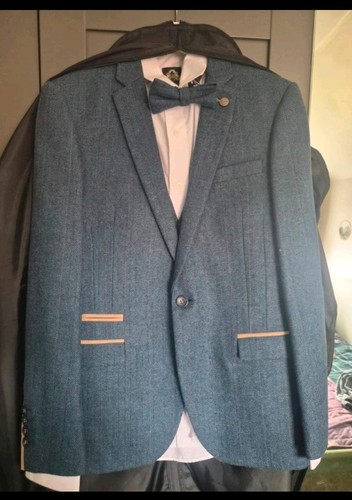 Marc darcy blue full - full, suit