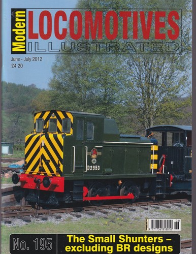 Modern locomotives illustrated - modern,