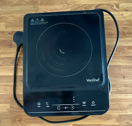 Vonshef 2000w single induction - vonshef,