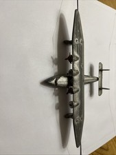 DINKY FLYING BOAT 60W Brass ROLLER VERSION METAL DIECAST 1955-48 Scarce Version 