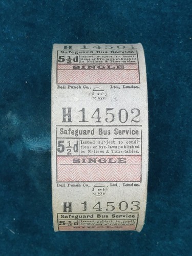 Safeguard bus service 2d - service, 1/2d