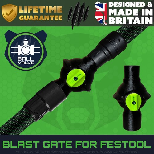 Ball valve blast - blast, gate