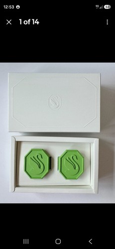 Swarovski logo napkin rings - logo, in