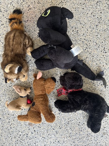 Plush lot toothless how - lot, (how