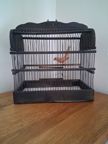 Ornimental wood and wire - wood,