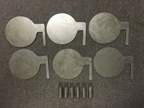 A36 steel target - a36, 22cal
