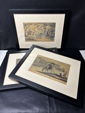 3 x Antique Engravings: Doctor