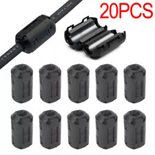 20PCS Clip-on Ferrite Ring Core Ferrite Bead Choke EMI Filter Cable Clip 5mm