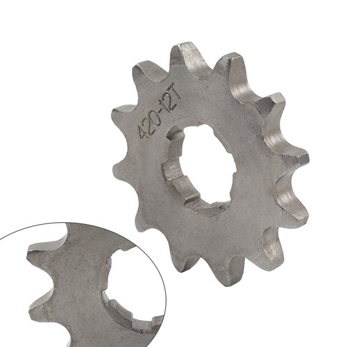 420 chain 20mm 12t - 12t, front