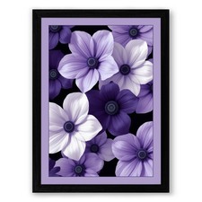 Purple Floral Cluster