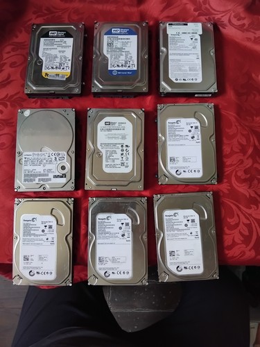 Job lot hard drives - job,