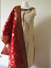 Asian Indian Pakistani Salwar Churidar Kameez 3 piece Suit