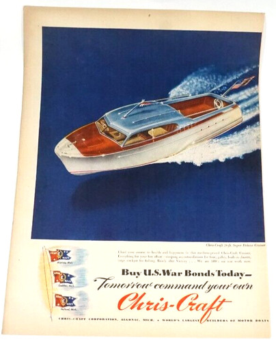Print 1944 chris craft - 1944, chris-craft
