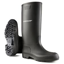 MENS DUNLOP RUBBER WATERPROOF RAIN WINTER WELLINGTONS WELLIES BOOTS SHOES SZ